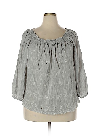 Gap 3/4 Sleeve Blouse (view 1)