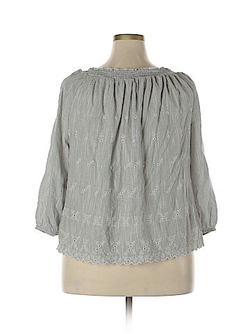 Gap 3/4 Sleeve Blouse (view 2)
