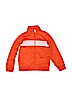Nike 100% Polyester Orange Track Jacket Size 7 - photo 1