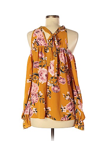 Charlotte Russe Long Sleeve Blouse (view 2)