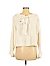 Free People White Long Sleeve Blouse Size S - photo 2