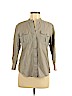 James Perse Gray 3/4 Sleeve Blouse Size Med (2) - photo 1