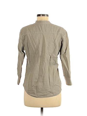 James Perse 3/4 Sleeve Blouse (view 2)