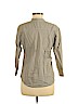 James Perse Gray 3/4 Sleeve Blouse Size Med (2) - photo 2