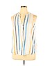 A New Day 100% Polyester White Sleeveless Blouse Size XL - photo 1