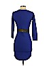 Forever 21 Blue Casual Dress Size S - photo 2