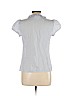 Ann Taylor LOFT Outlet 100% Cotton Blue Short Sleeve Blouse Size 10 (petite) - photo 2