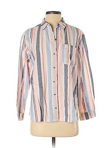 Maeve by Anthropologie Long Sleeve Button-Down Shirt (view 1)