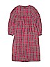 Mommy and Me 100% Cotton Plaid Red Dress Size 7 - photo 1