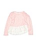 Beautees 100% Polyester Pink Pullover Sweater Size S (kids) - photo 1