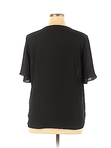 Roz & Ali Short Sleeve Blouse (view 2)