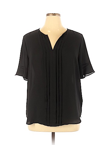 Roz & Ali Short Sleeve Blouse (view 1)