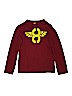 Crazy 8 100% Cotton Burgundy Long Sleeve T-Shirt Size 14 - photo 1