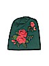 Unbranded Floral Green Beanie One size - photo 1