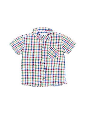 JoJo Maman Bebe Short Sleeve Button-Down Shirt (view 1)
