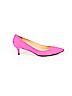 Talbots 100% Leather Pink Heels Size 6 1/2 - photo 1