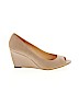 Liz Claiborne Tan Wedges Size 8 1/2 - photo 1