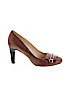Franco Sarto 100% Leather Tan Heels Size 9 - photo 1