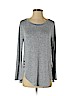Misa Blue Long Sleeve Top Size S - photo 1