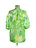 Diane von Furstenberg Green Short Sleeve Blouse Size 6 - photo 2
