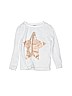 Crazy 8 100% Cotton Ivory Long Sleeve T-Shirt Size 3T - photo 1