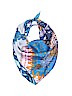Christian Dior 100% Silk Print Blue Silk Scarf One size - photo 1