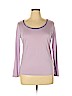 Talbots Purple Long Sleeve Top Size XL (petite) - photo 1