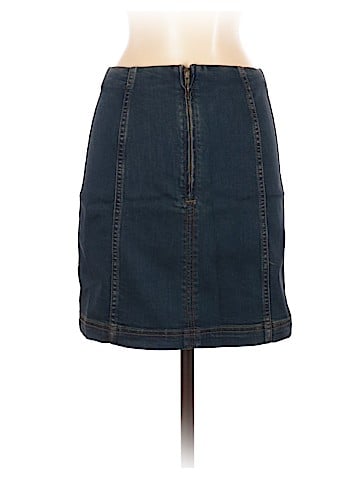 Free People Denim Skirt (view 2)