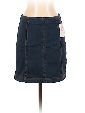 Free People Denim Skirt (view 1)