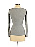 Candie's Gray Long Sleeve Top Size M - photo 2