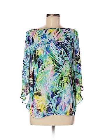 Milly 3/4 Sleeve Blouse (view 1)