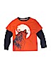 Gymboree 100% Cotton Orange Long Sleeve T-Shirt Size 7 - photo 1