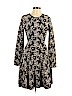 FELICITY & COCO Tan Casual Dress Size L - photo 1