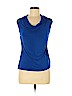 AGB Blue Short Sleeve Top Size M (petite) - photo 1