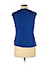 AGB Blue Short Sleeve Top Size M (petite) - photo 2