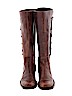 Unbranded 100% Leather Brown Boots Size 6 1/2 - photo 2