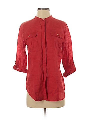 Calvin Klein Long Sleeve Button-Down Shirt (view 1)