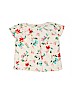 Baby Gap 100% Cotton Ivory Short Sleeve Top Size 4T - photo 1