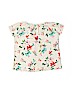 Baby Gap 100% Cotton Ivory Short Sleeve Top Size 4T - photo 2