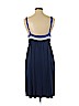 INC International Concepts Blue Casual Dress Size L (petite) - photo 2