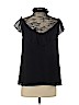 Alice & Trixie 100% Silk Black Short Sleeve Silk Top Size S - photo 2