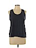 Theory 100% Pima Cotton Blue Tank Top Size L - photo 1