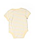 Baby Gap 100% Cotton Ivory Short Sleeve Onesie Size Newborn - photo 2