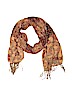 Veond 100% Rayon Print Orange Scarf One size - photo 1