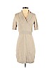 Ann Taylor LOFT Outlet Tan Casual Dress Size XS (petite) - photo 1