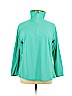 Columbia 100% Polyester Green Fleece Size 1X - photo 1