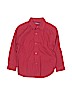 Kenneth Cole REACTION 100% Cotton Red Long Sleeve Button-Down Shirt Size 5 - photo 1