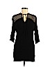 H&M 100% Cotton Black Casual Dress Size 8 - photo 1