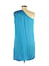 Halston Heritage 100% Silk Blue Cocktail Dress Size 6 - photo 2