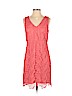 Ann Taylor LOFT 100% Polyester Pink Cocktail Dress Size 4 (petite) - photo 1